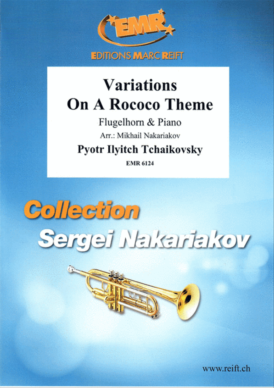 Variations On A Rococo Theme Flugelhorn scores gallery preview page 1