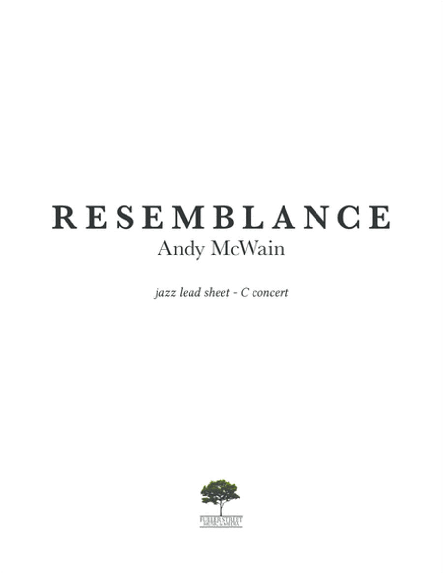 Resemblance Jazz Ensemble scores gallery preview page 1