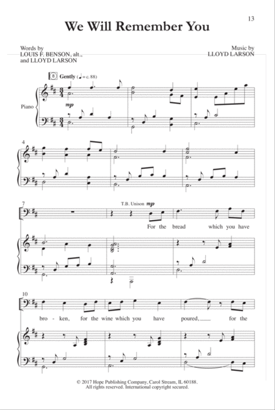 Hope in the Shadows-Score 4-Part scores gallery preview page 6