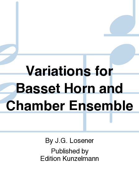 Variations for Basset Horn and Chamber Ensemble