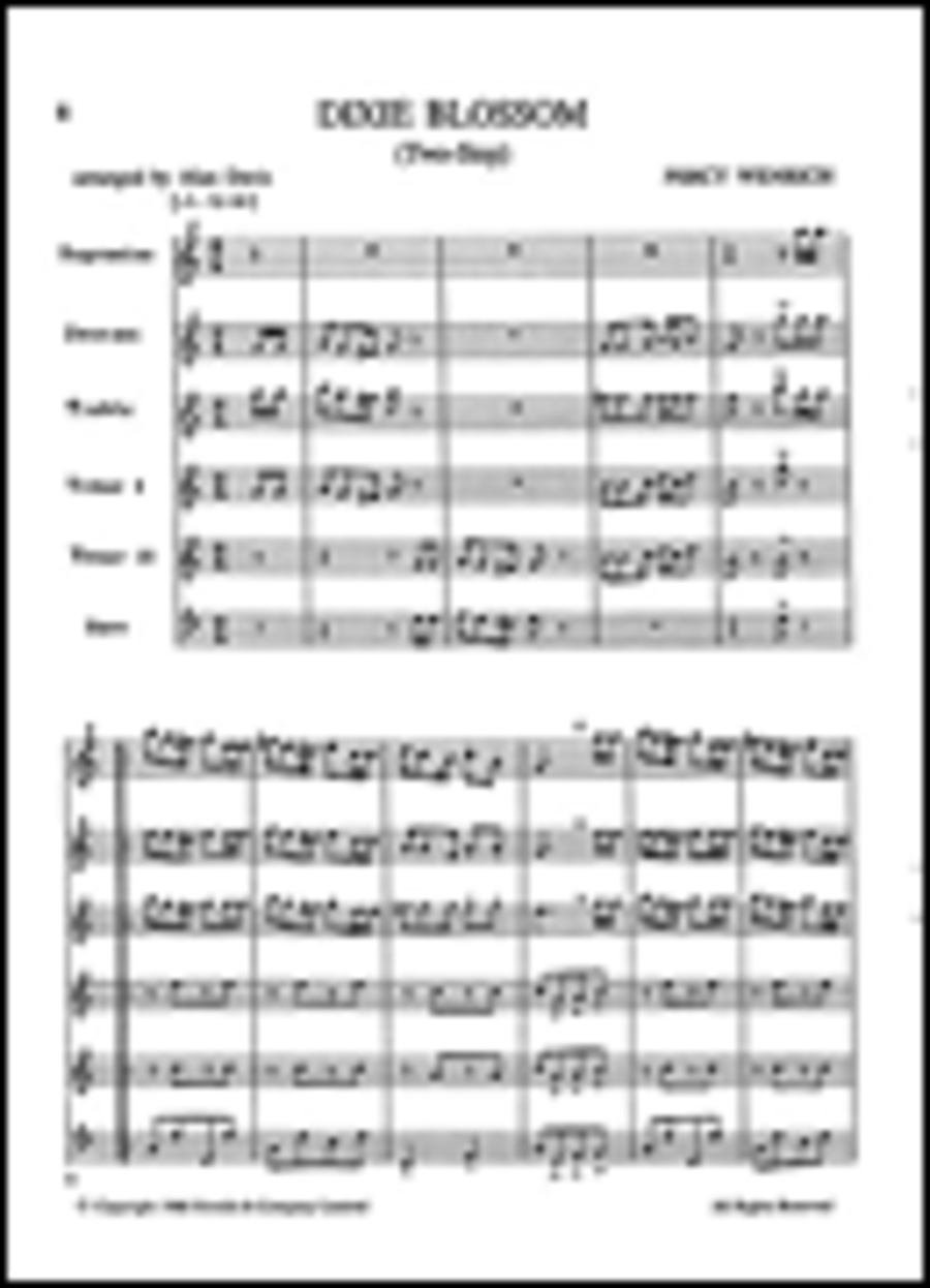 Dixie Blossom Recorder scores gallery preview page 1