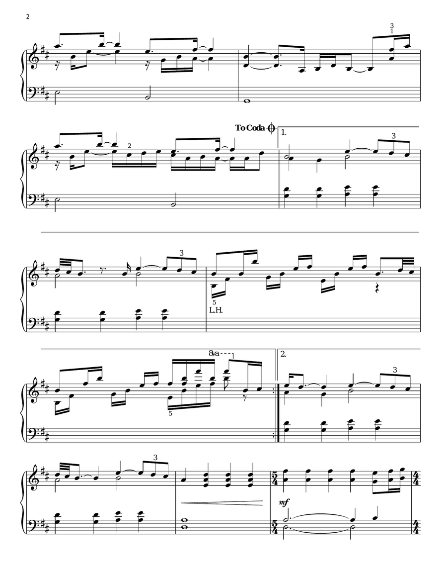 Breath Of Heaven (Mary's Song) Piano Solo scores gallery preview page 2
