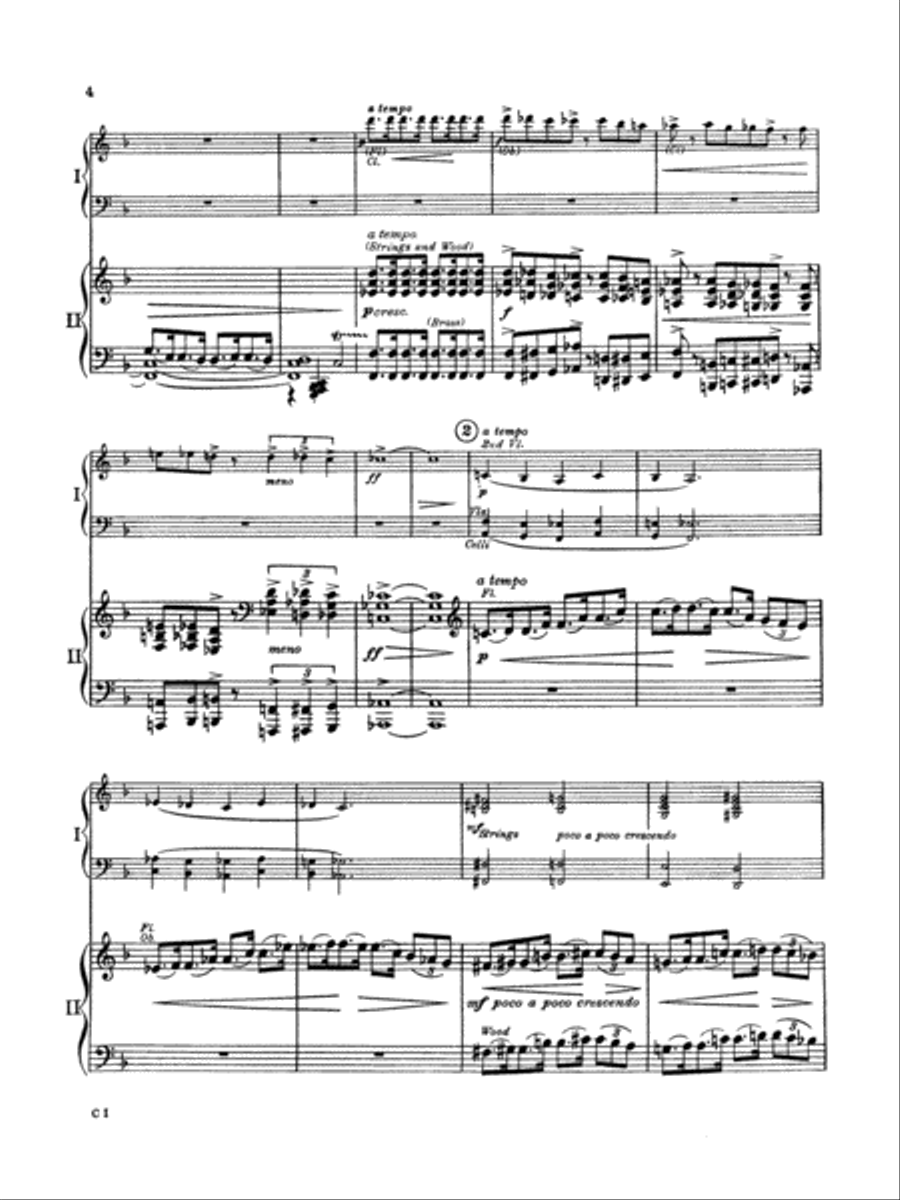 Concerto in F Concerto in F Small Ensemble scores gallery preview page 3