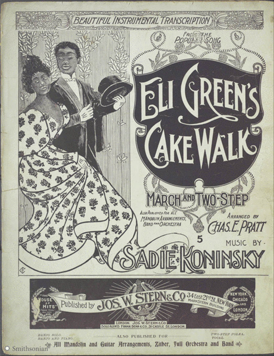 Eli Green's Cakewalk Piano Solo scores gallery preview page 1