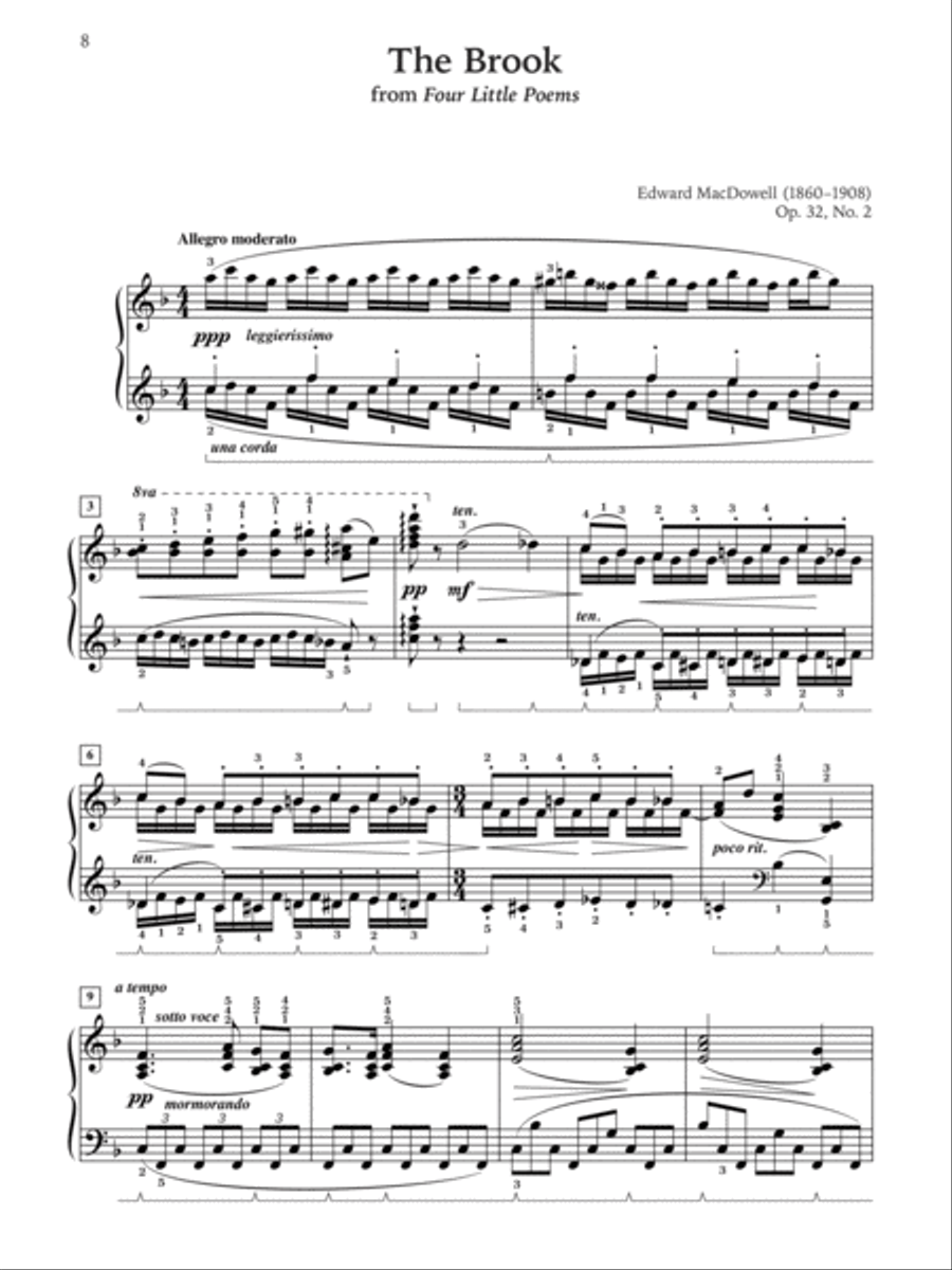 Classics for the Advancing Pianist: Edward MacDowell 1-3 (Value Pack) Piano Solo scores gallery preview page 21