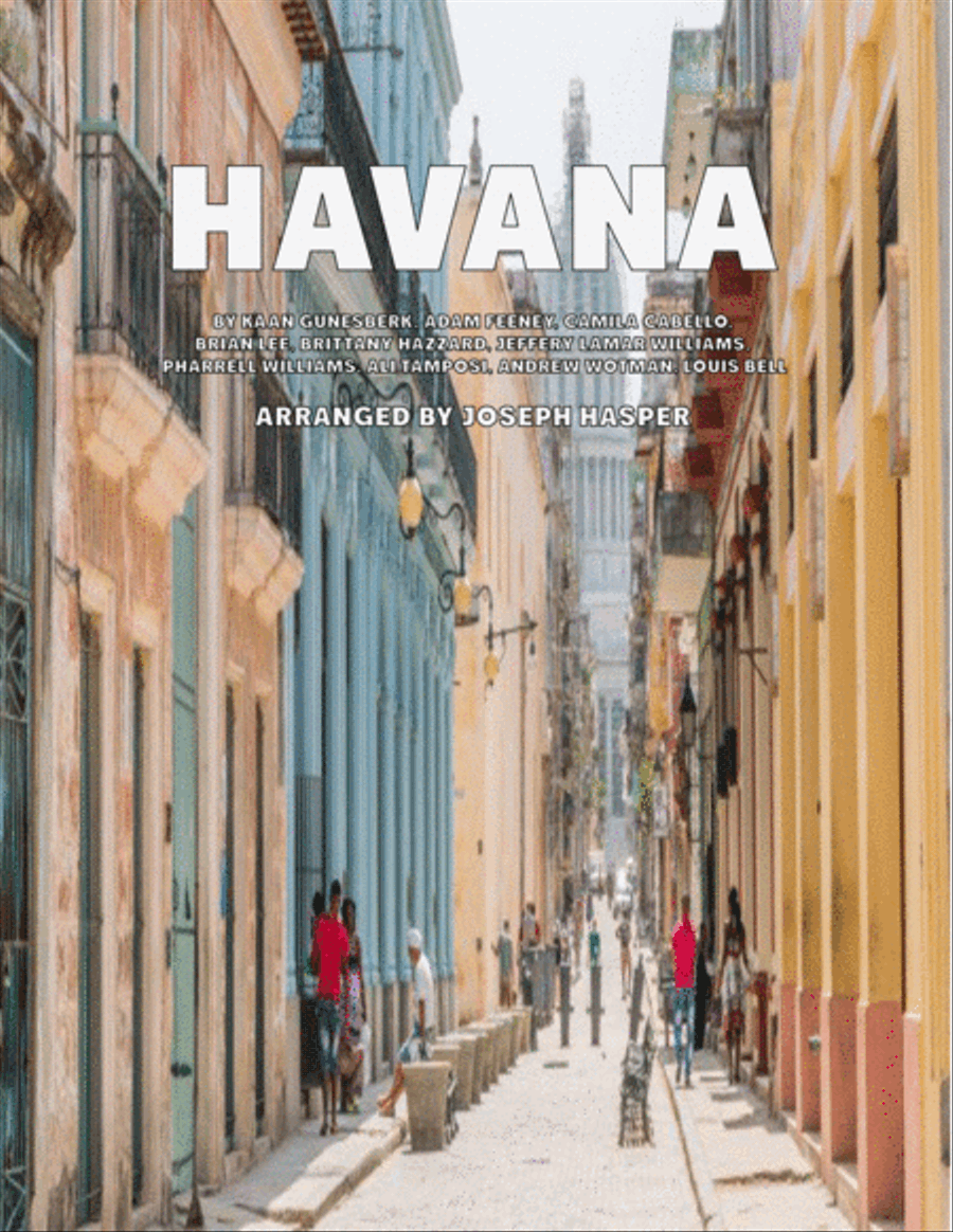 Havana Piano Solo scores gallery preview page 1
