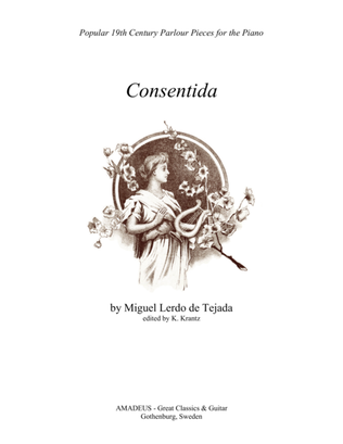 Book cover for Consentida - Mexican Waltz for piano solo