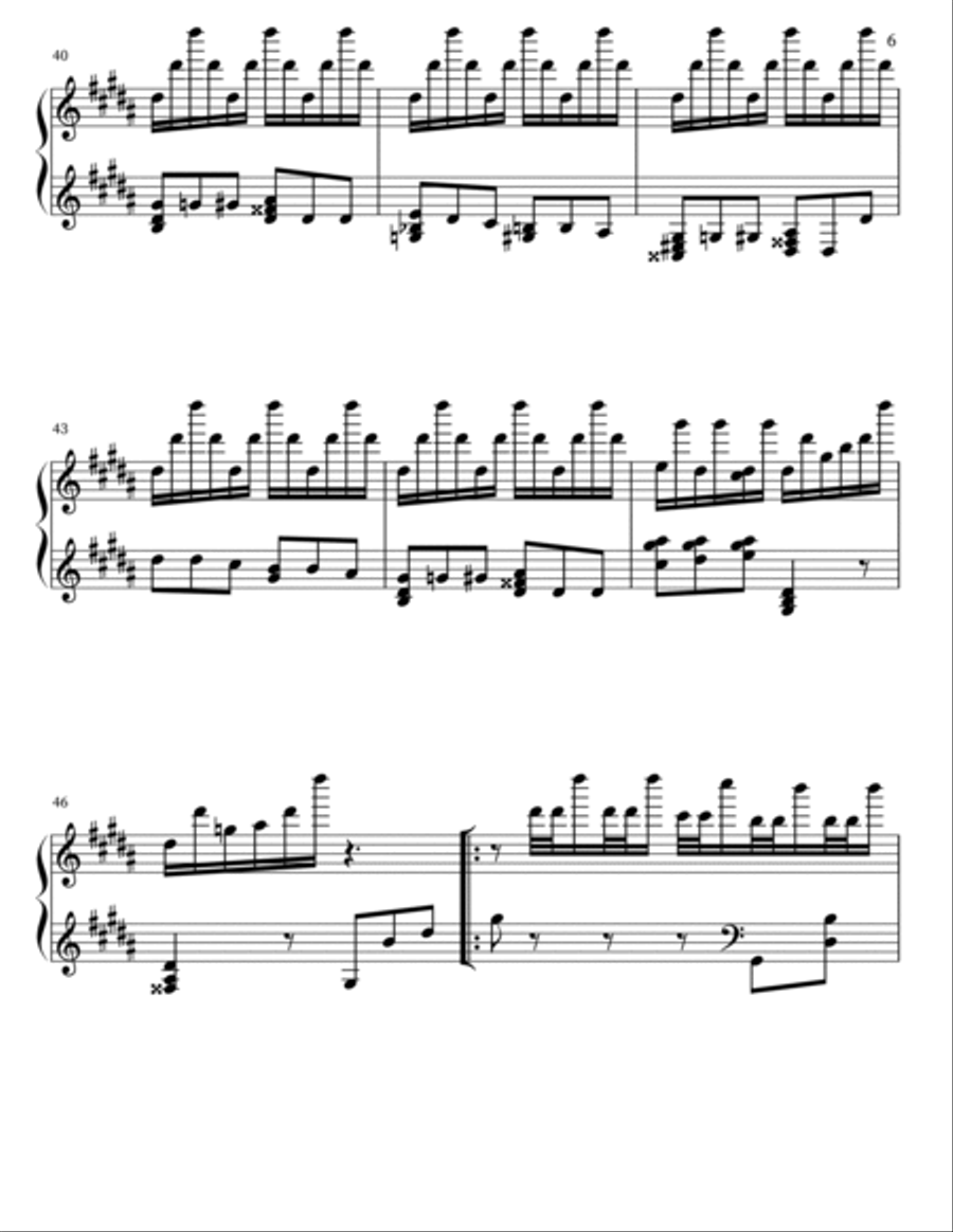 La Campanella Piano scores gallery preview page 6