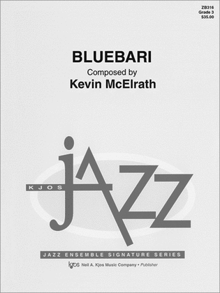 Book cover for Bluebari - Score