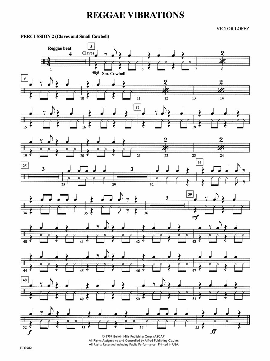Reggae Vibrations: 2nd Percussion