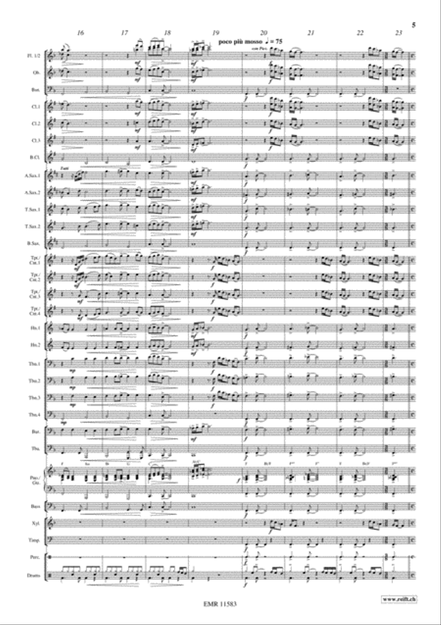 Live And Let Die Live And Let Die Concert Band scores gallery preview page 6