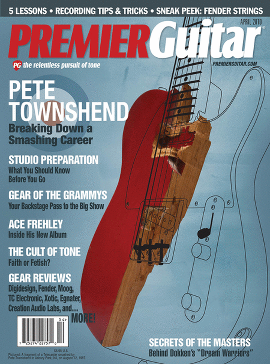 Premier Guitar Magazine Back Issue - April 2010