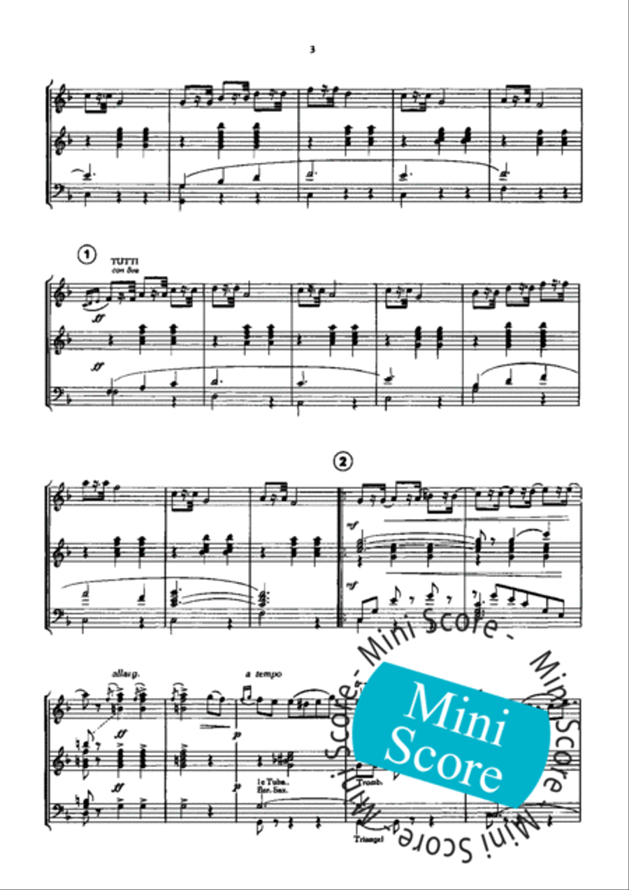 La Czarine Concert Band scores gallery preview page 5