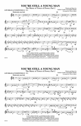 You're Still a Young Man: Low Brass & Woodwinds #1 - Treble Clef