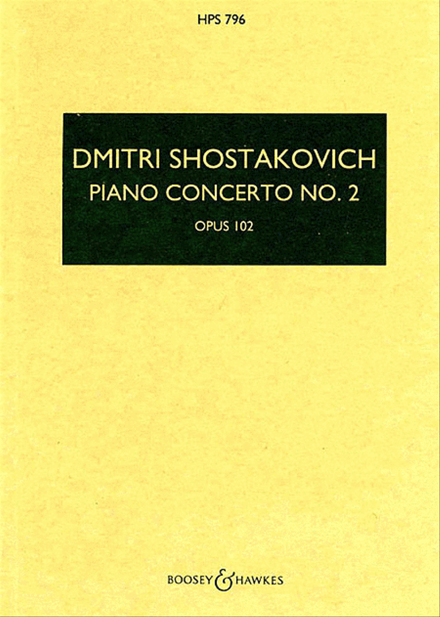 Book cover for Concerto No. 2, Op. 102