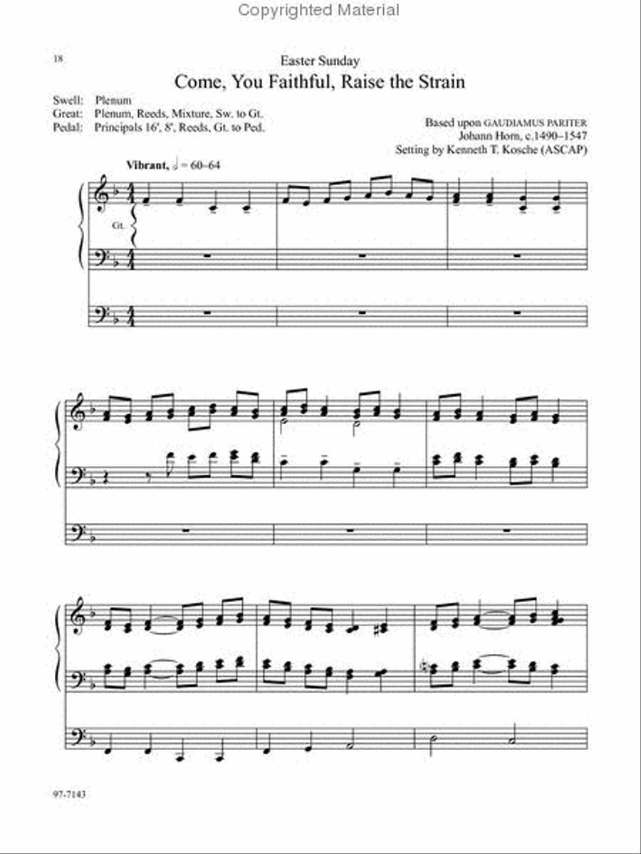 Passiontide Suite for Organ Organ Solo scores gallery preview page 5