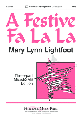 Book cover for A Festive Fa La La
