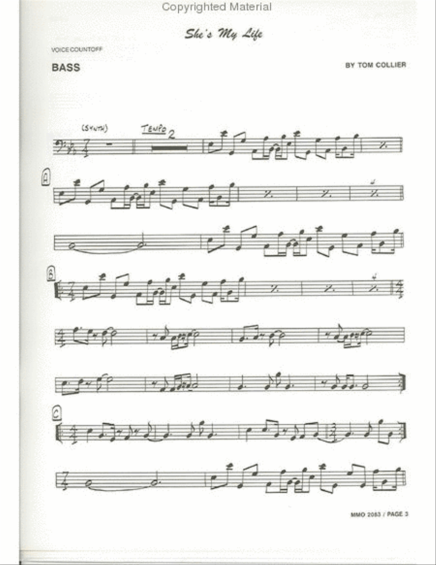 Studio Call: Jazz/Fusion - Electric Bass Bass Guitar scores gallery preview page 2