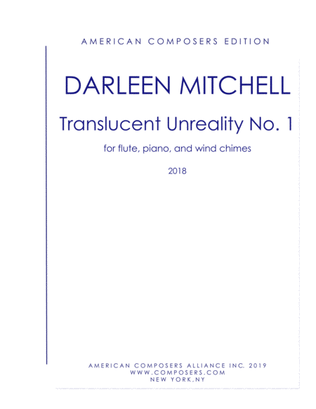 Book cover for [Mitchell] Translucent Unreality No. 1