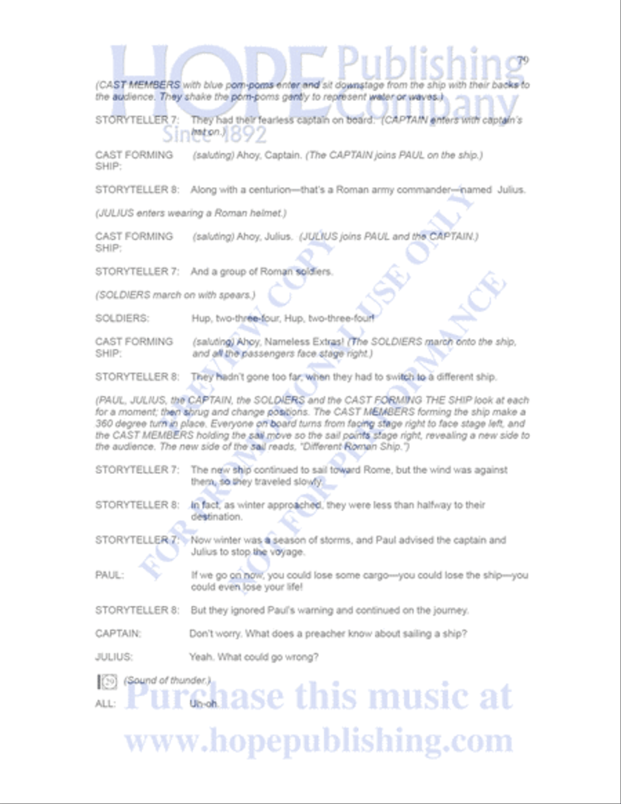 Sailor's Bible Children's Choir scores gallery preview page 80