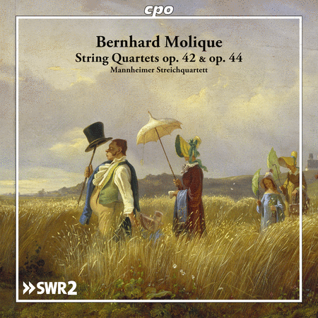 Bernhard Molique: String Quartets Opp. 42 & 44