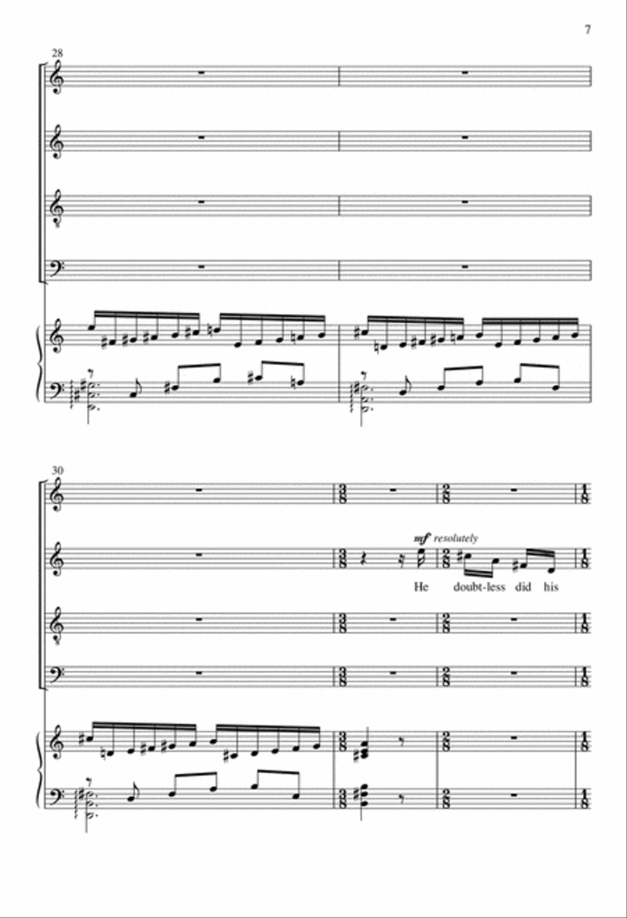 Look back on Time with kindly Eyes Divisi scores gallery preview page 6