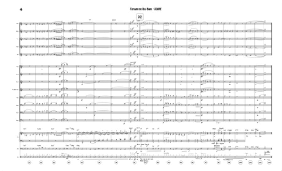 Toyland for Big Band Jazz Ensemble scores gallery preview page 4