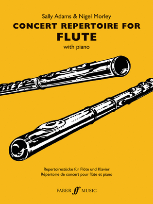 Book cover for Concert Repertoire for Flute