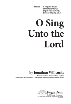 Book cover for O Sing Unto the Lord