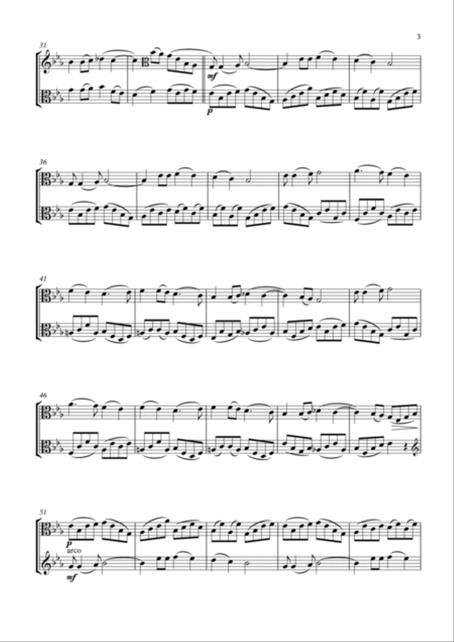 Stade se Cvijece Rosum Kititi String Duet scores gallery preview page 3