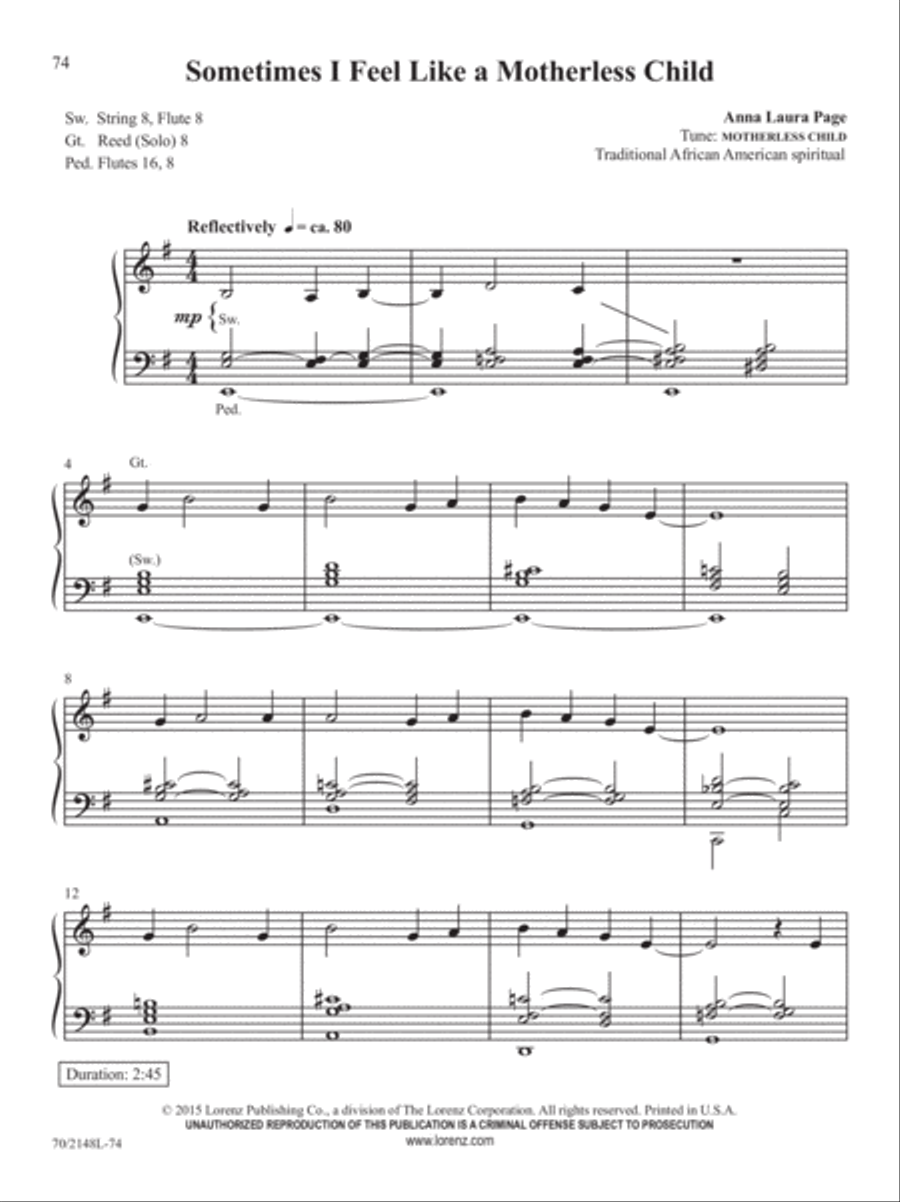 Easy Organ Library, Vol. 64 Organ Solo scores gallery preview page 25