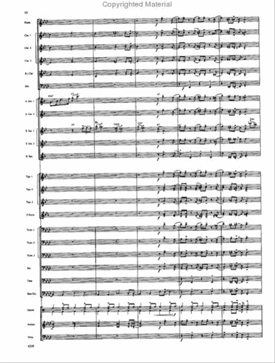In the Mood Big Band scores gallery preview page 9
