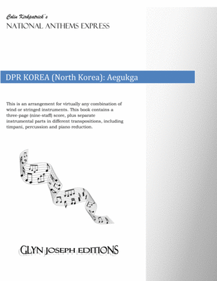 DPR Korea National Anthem (North Korea): Aegukga