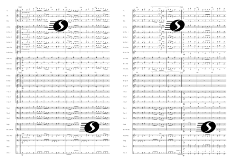 Irish Sketches Concert Band scores gallery preview page 12