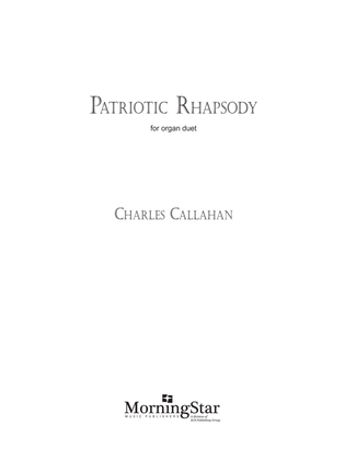 Book cover for Patriotic Rhapsody: Organ Duet on American Hymntunes