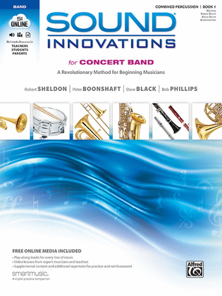 Book cover for Sound Innovations for Concert Band, Book 1