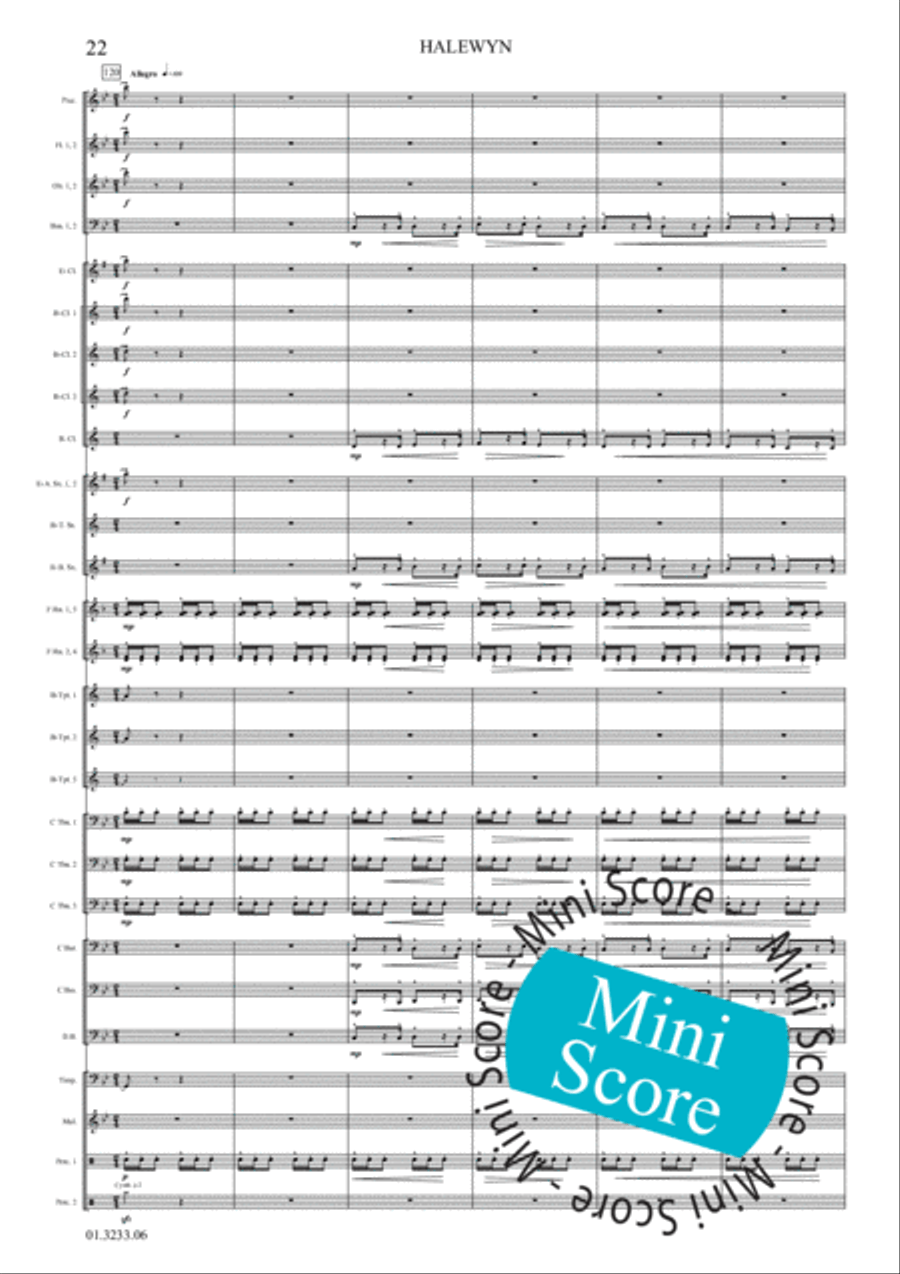 Halewijn Concert Band scores gallery preview page 28