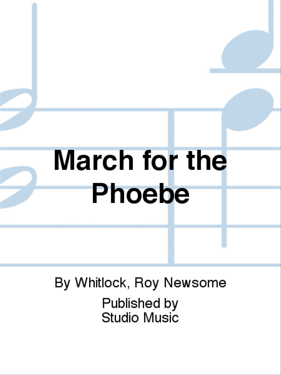 March for the Phoebe Brass Band scores gallery preview page 1