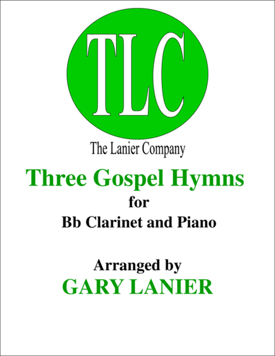 THREE GOSPEL HYMNS (Duets Bb Clarinet & Piano) image number null