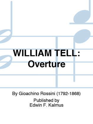 Book cover for WILLIAM TELL: Overture
