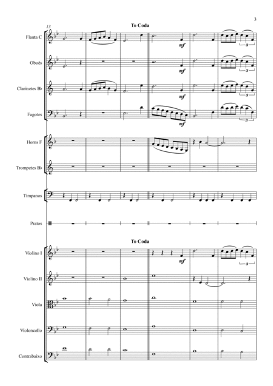 Uma melodia para Leônia Leão Concert Band scores gallery preview page 5