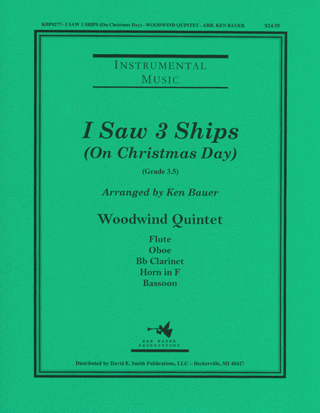 I Saw 3 Ships (On Christmas Day)