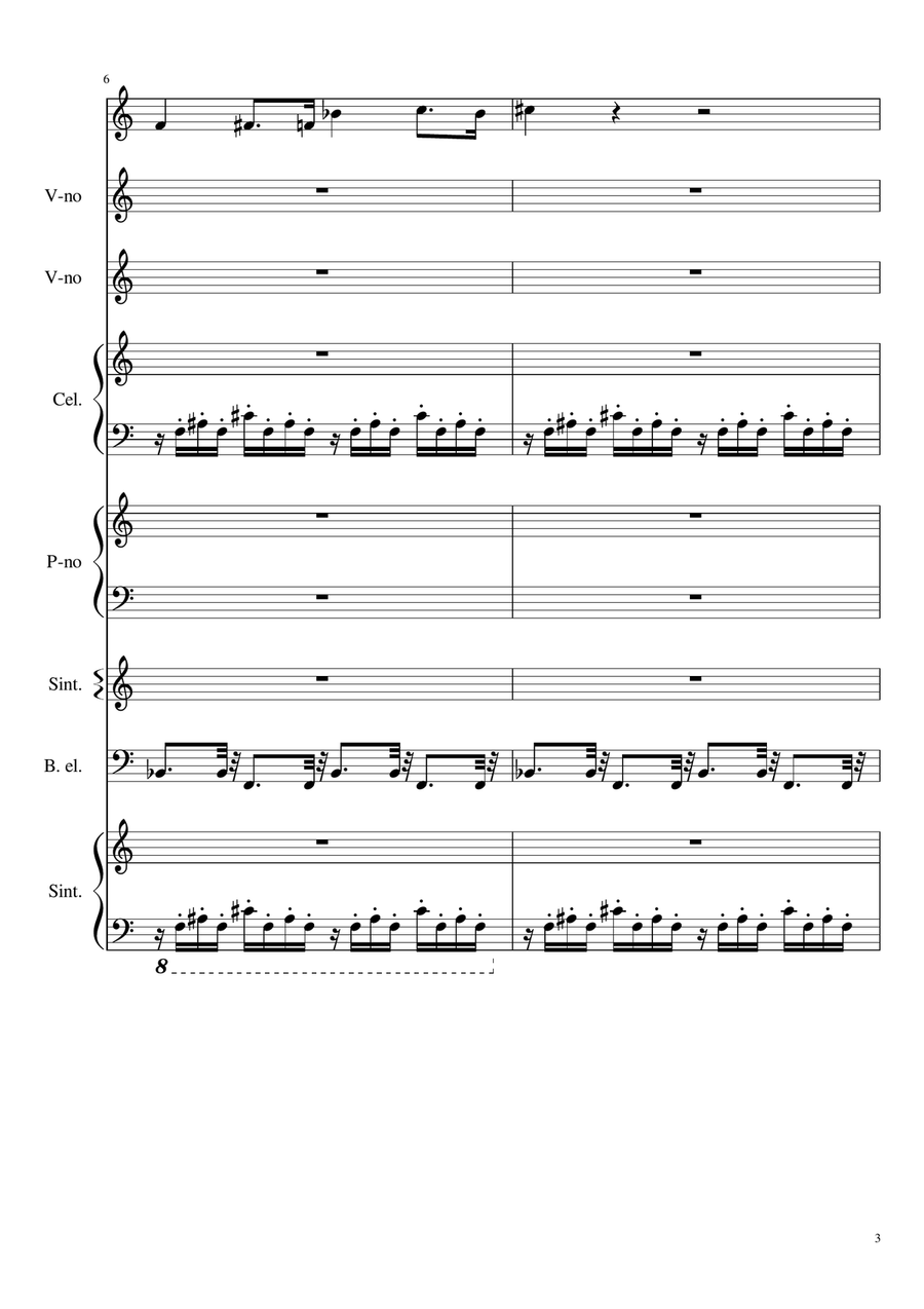 миллион алых роз Millions Of Scarlet Roses Million Alych Roz - Score Only Concert Band scores gallery preview page 3