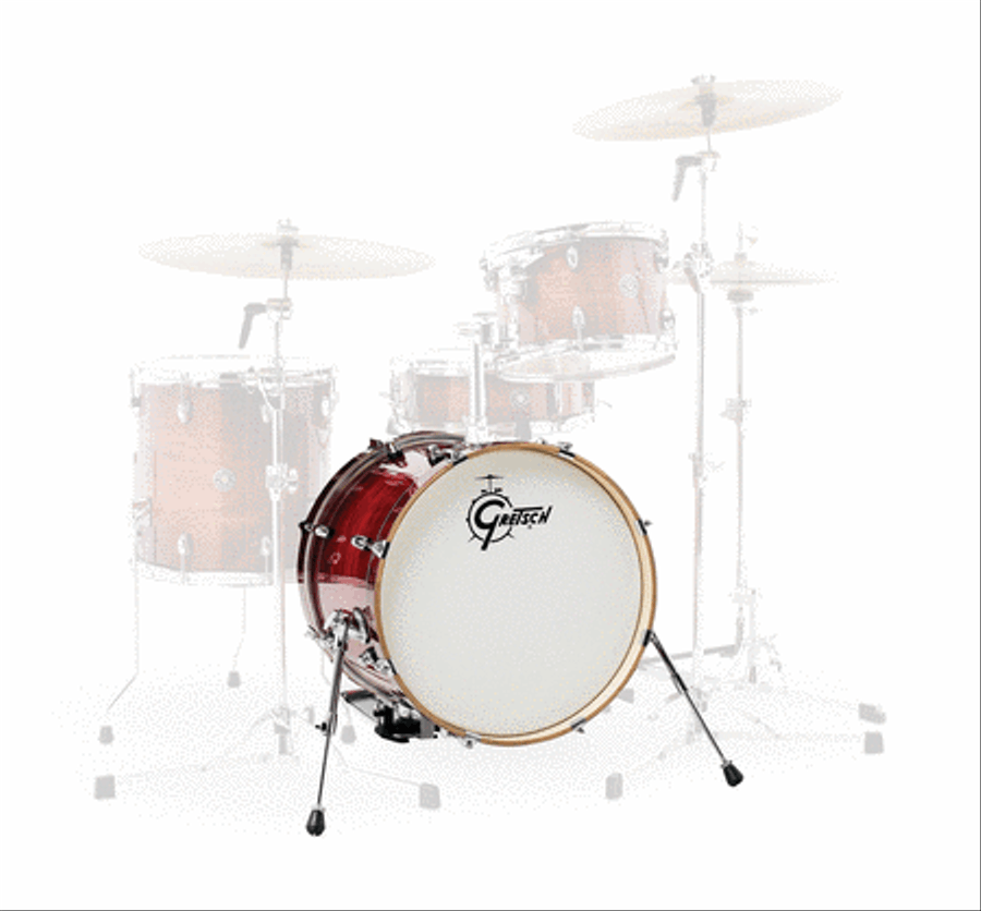 Cat Club 14x20 Bd Gloss Crimson Burst