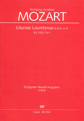 Book cover for Litaniae Lauretanae B.M.V in B