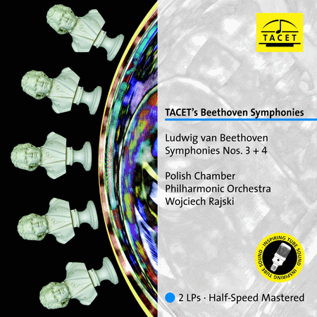 TACET's Beethoven Symphonies, Ludwig van Beethoven, Symphonies Nos. 3 & 4