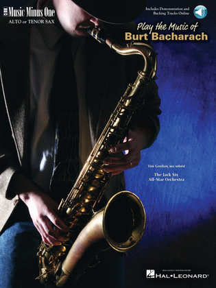 Book cover for Play the Music of Burt Bacharach