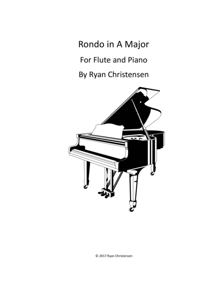 Rondo For Flute and Piano image number null
