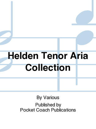 Book cover for Helden Tenor Aria Collection