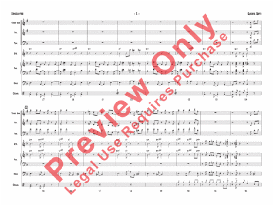 Garaje Gato Garaje Gato Jazz Ensemble scores gallery preview page 3